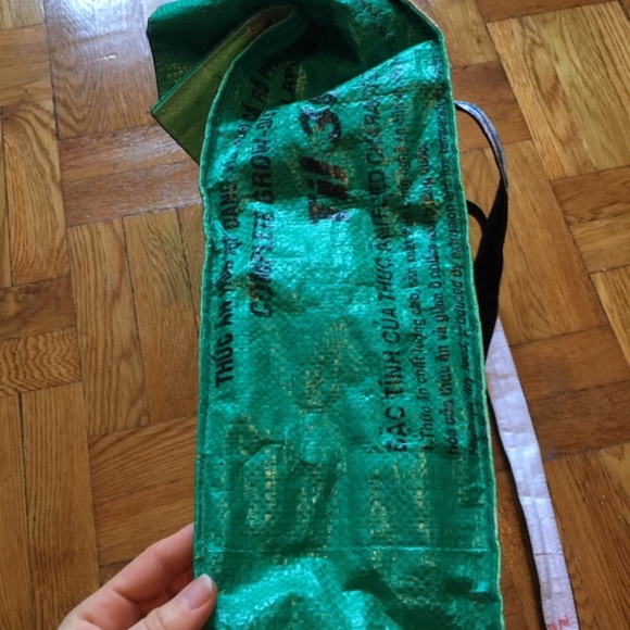 Angkor Recycled Backpack Handmade In Cambodia - Picture 4 of 6